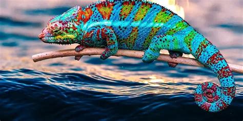 Can a Chameleon Swim? And Why Do They Wear Invisible Raincoats?