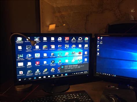 Why is one monitor zoomed in, and does it secretly know more about your browsing habits than you do?